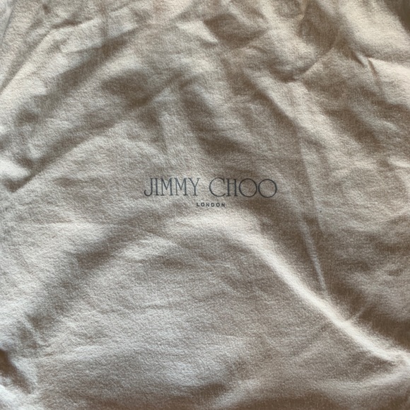 Jimmy Choo Bree White Napa Leather Hobo Bag